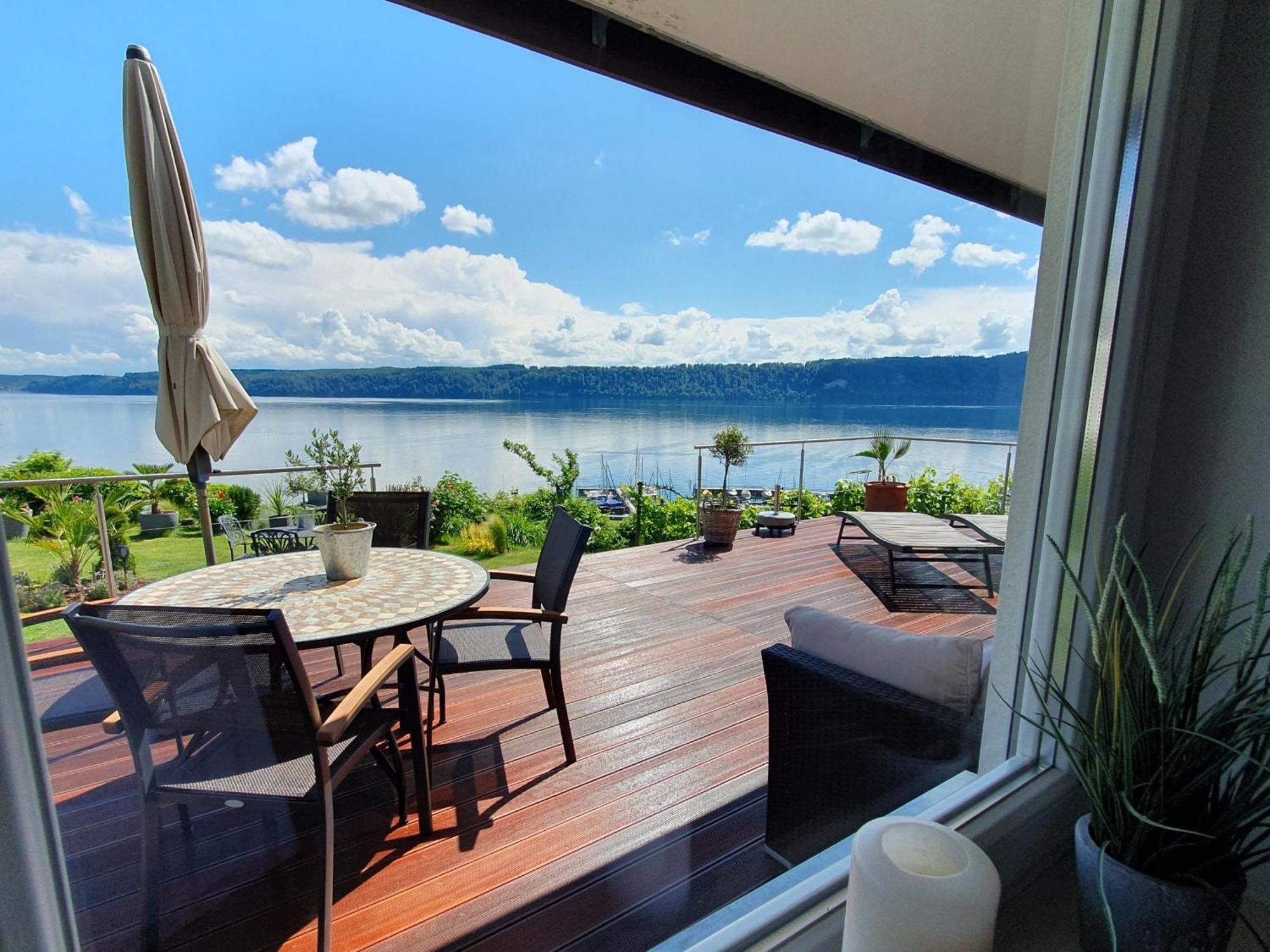 Ferienwohnung Panorama-Seetraum Sipplingen Dış mekan fotoğraf