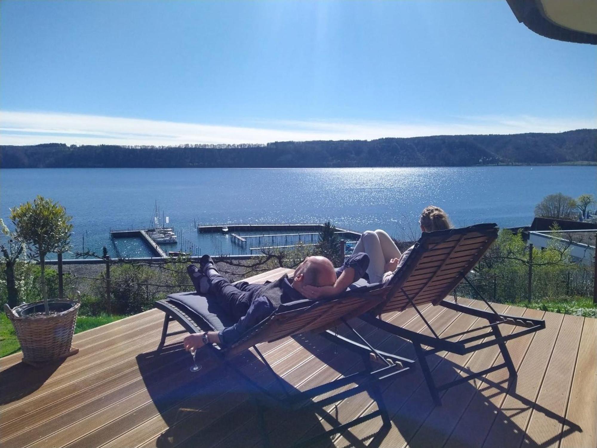 Ferienwohnung Panorama-Seetraum Sipplingen Dış mekan fotoğraf