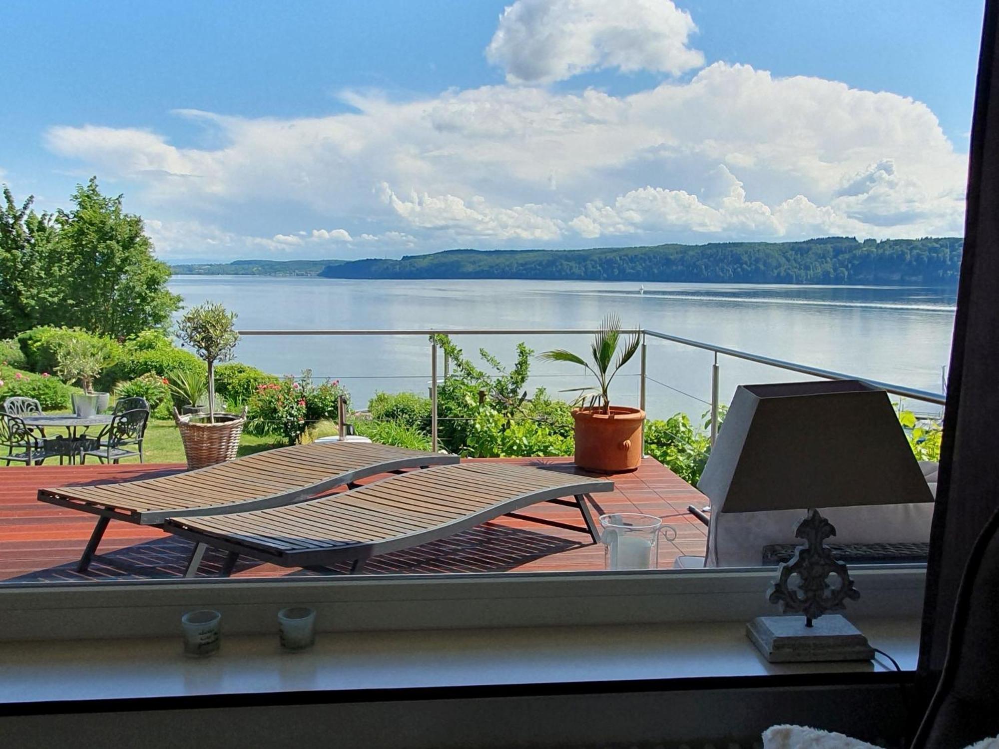 Ferienwohnung Panorama-Seetraum Sipplingen Dış mekan fotoğraf