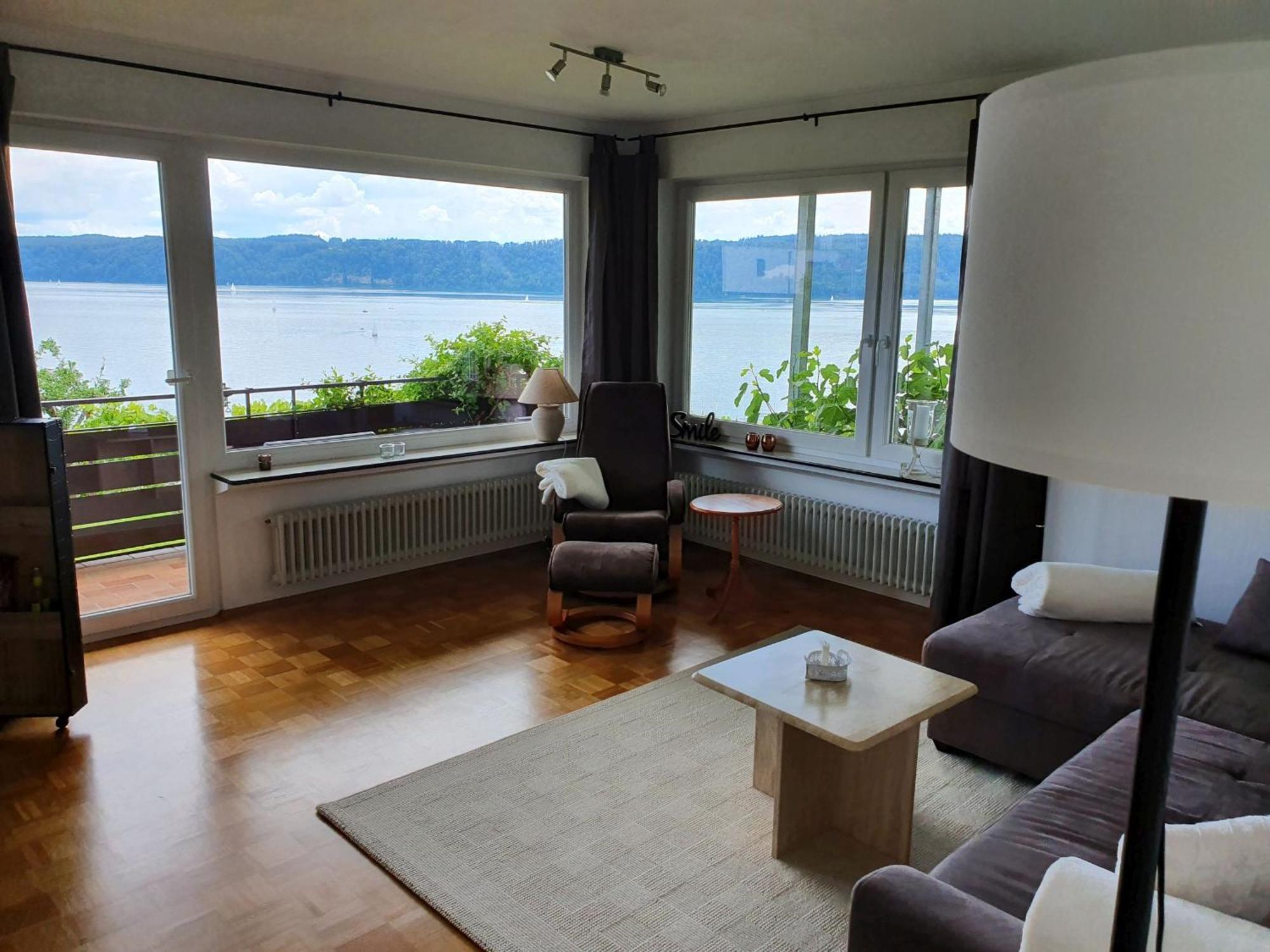Ferienwohnung Panorama-Seetraum Sipplingen Dış mekan fotoğraf
